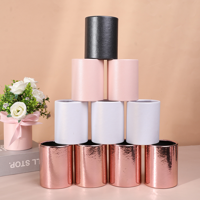 The Florist Supply - 4pcs Mini Round Flower Box Gift