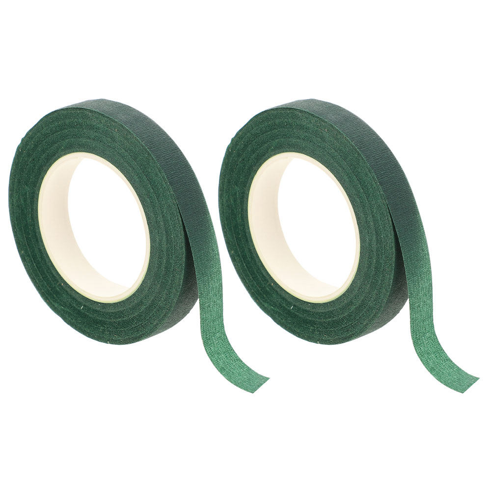 Floral Tape Green - 2 Rolls Green Floral Tape Flexible