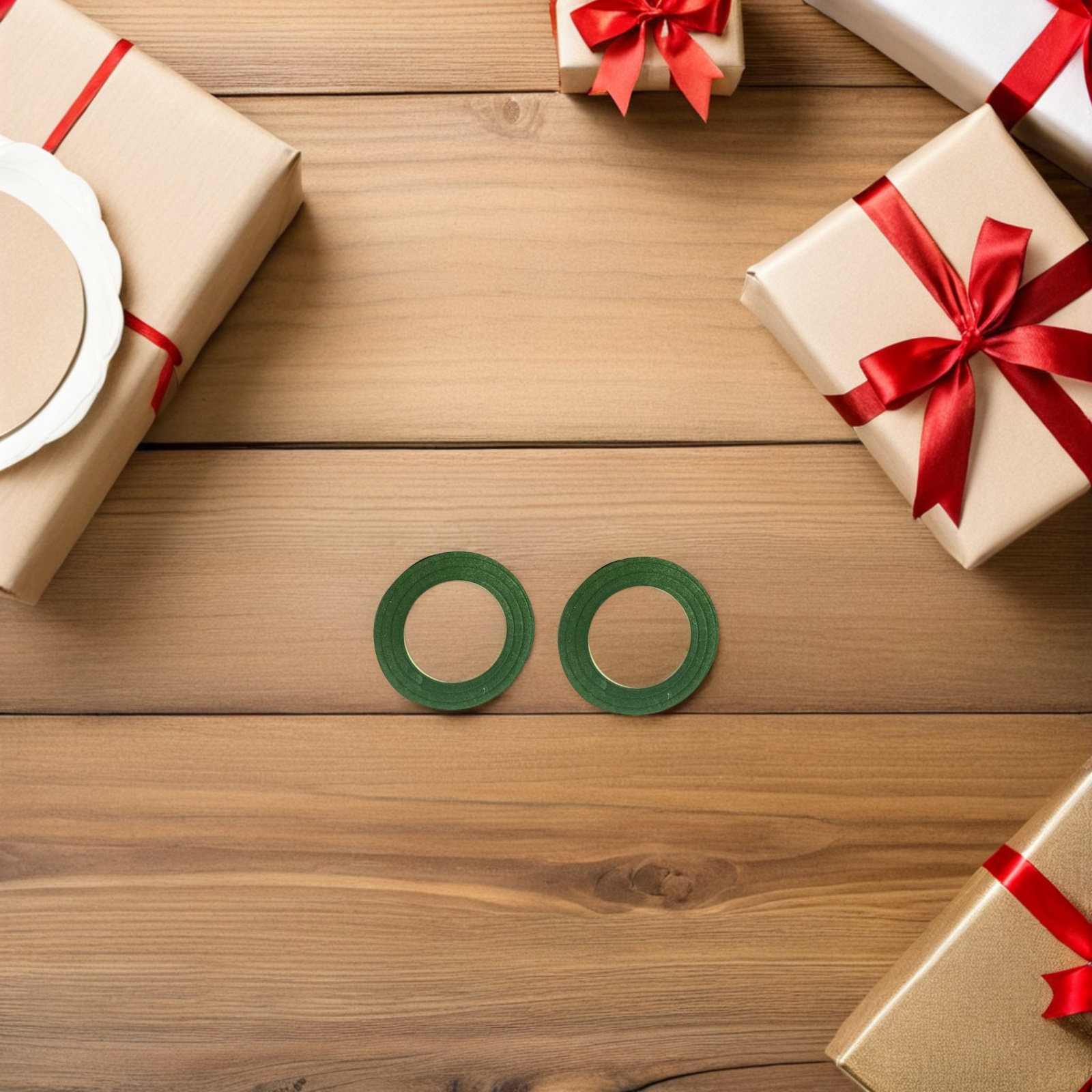 3 Rolls Wreath Tape Flower Flo - Floral Tape Green ulasan dan harga