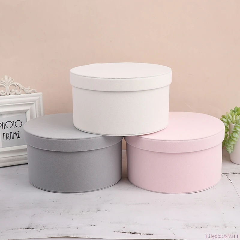 Velvet Round Flowers Box, Flow - The Florist Supply ulasan dan harga