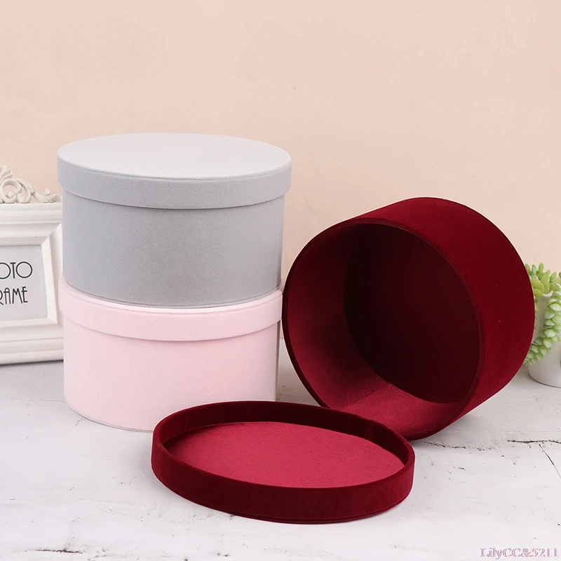 Velvet Round Flowers Box, Flow - The Florist Supply ulasan dan harga