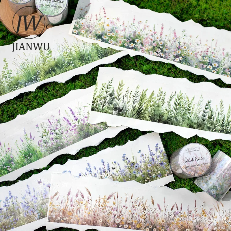 JIANWU 50mm*200cm Green Notes  - Floral Tape Green ulasan dan harga