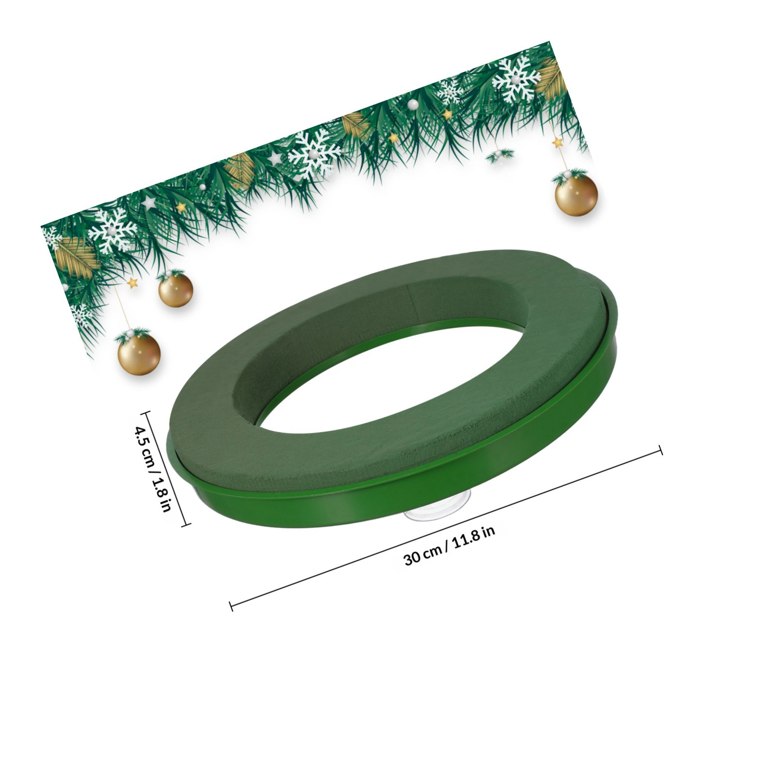Small Flower Foam Ring Artific - The Florist Supply ulasan dan harga