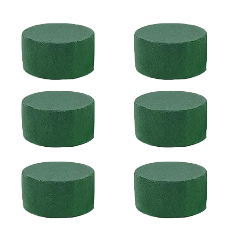 6Pcs Round Floral Foam Bricks  - The Florist Supply ulasan dan harga