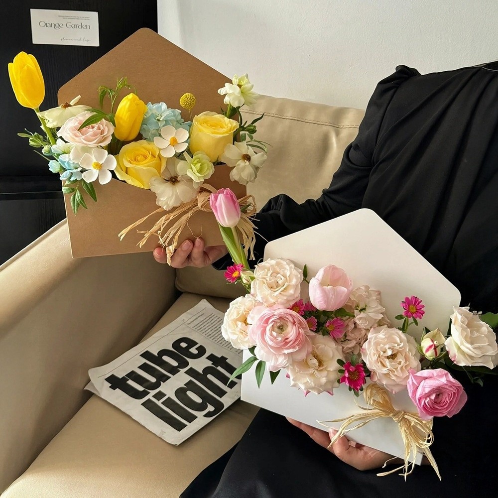 Envelope Shaped Cardboard Flow - The Florist Supply ulasan dan harga
