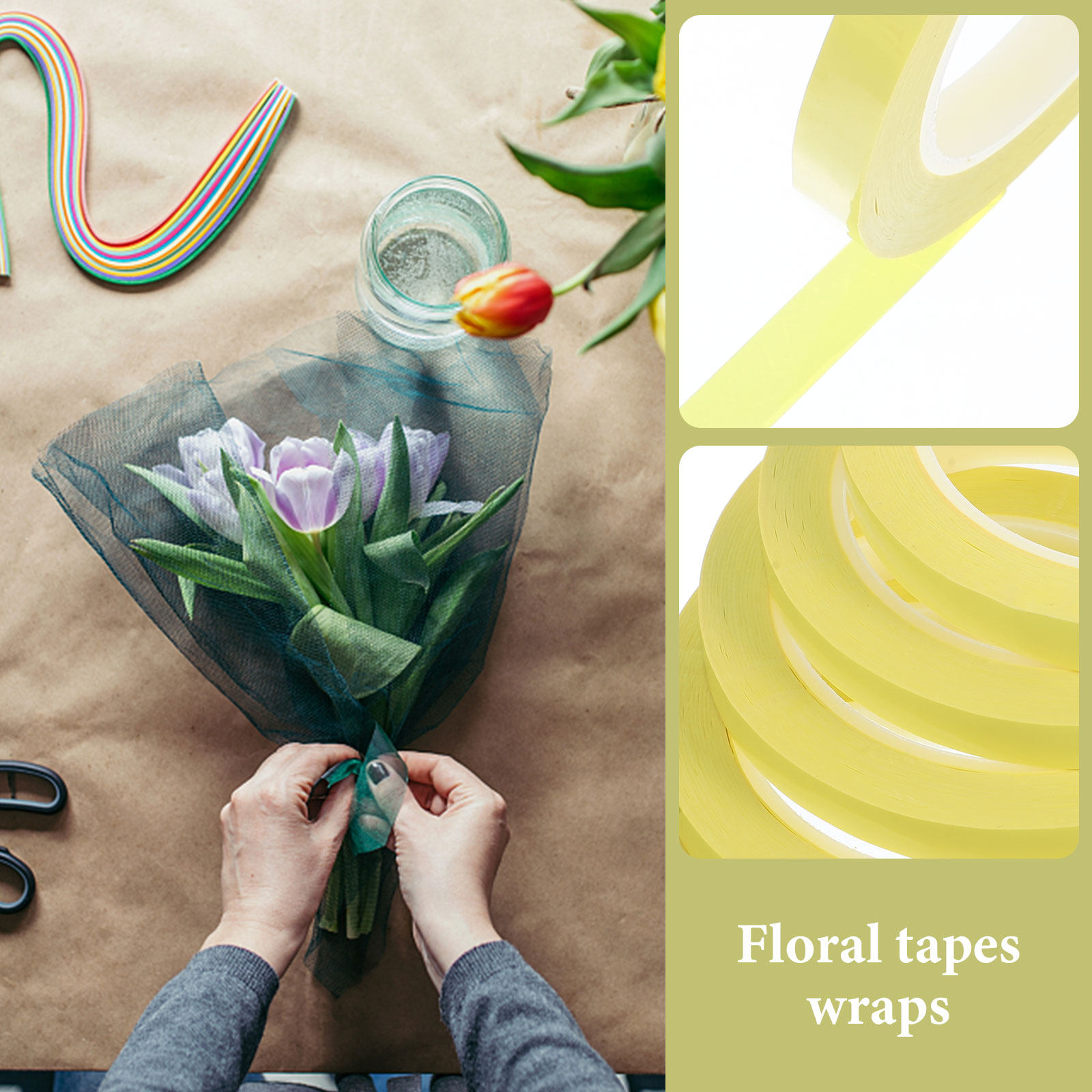 6 Rolls Floral Tape Florist Bo - The Florist Supply ulasan dan harga