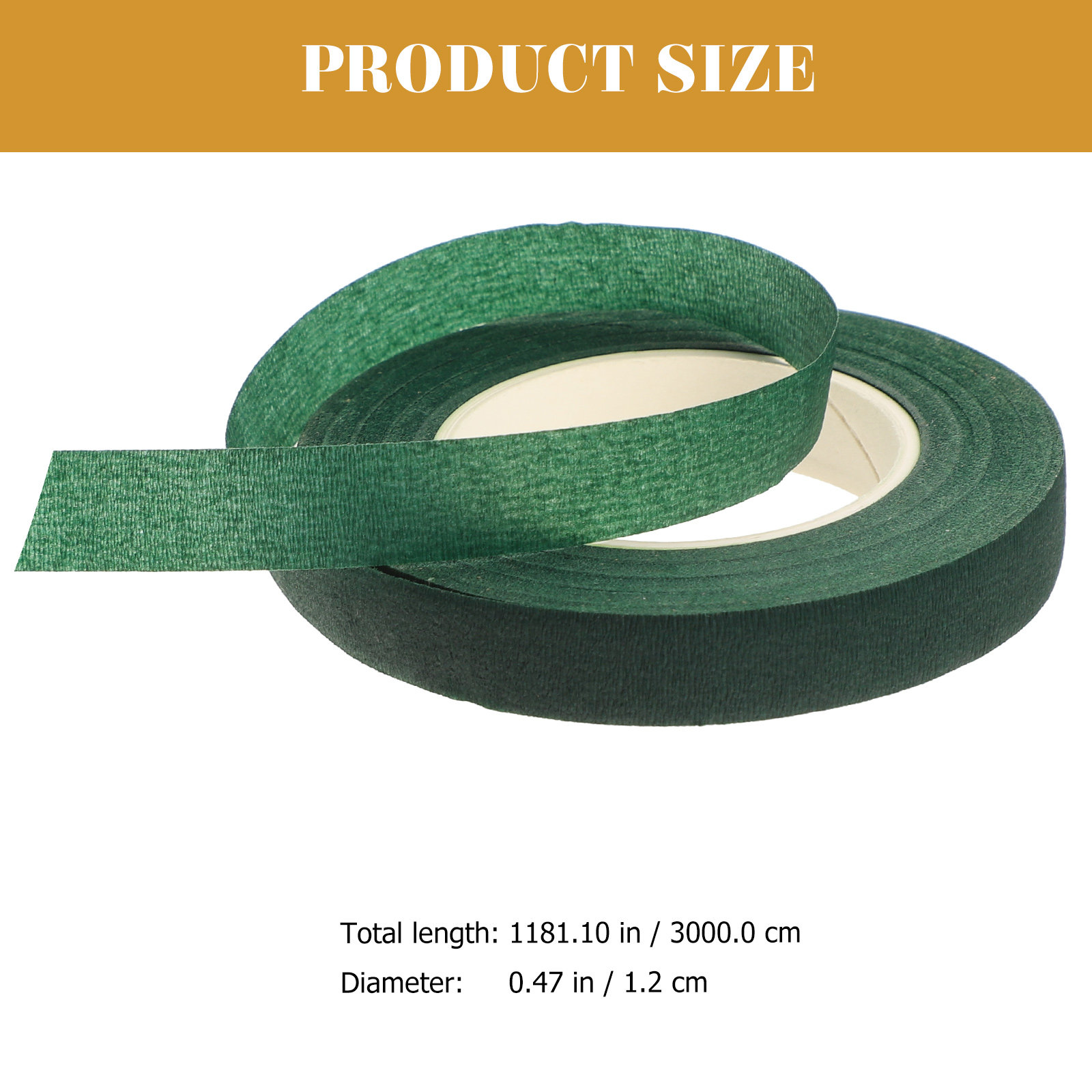 4Pcs Green Floral Stem Tape El - Floral Tape Green ulasan dan harga