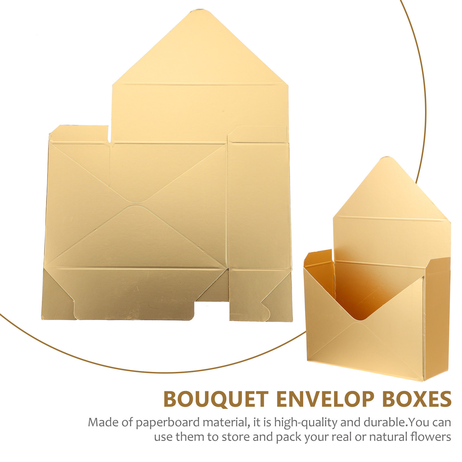 2Pcs Envelop Paper Box Flower  - The Florist Supply ulasan dan harga