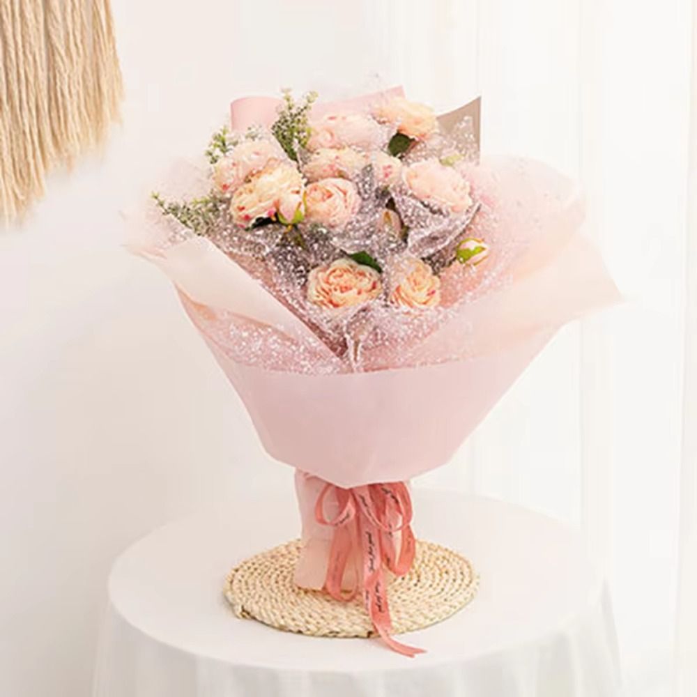 Snowflake Fresh Flower Wrappin - The Florist Supply ulasan dan harga