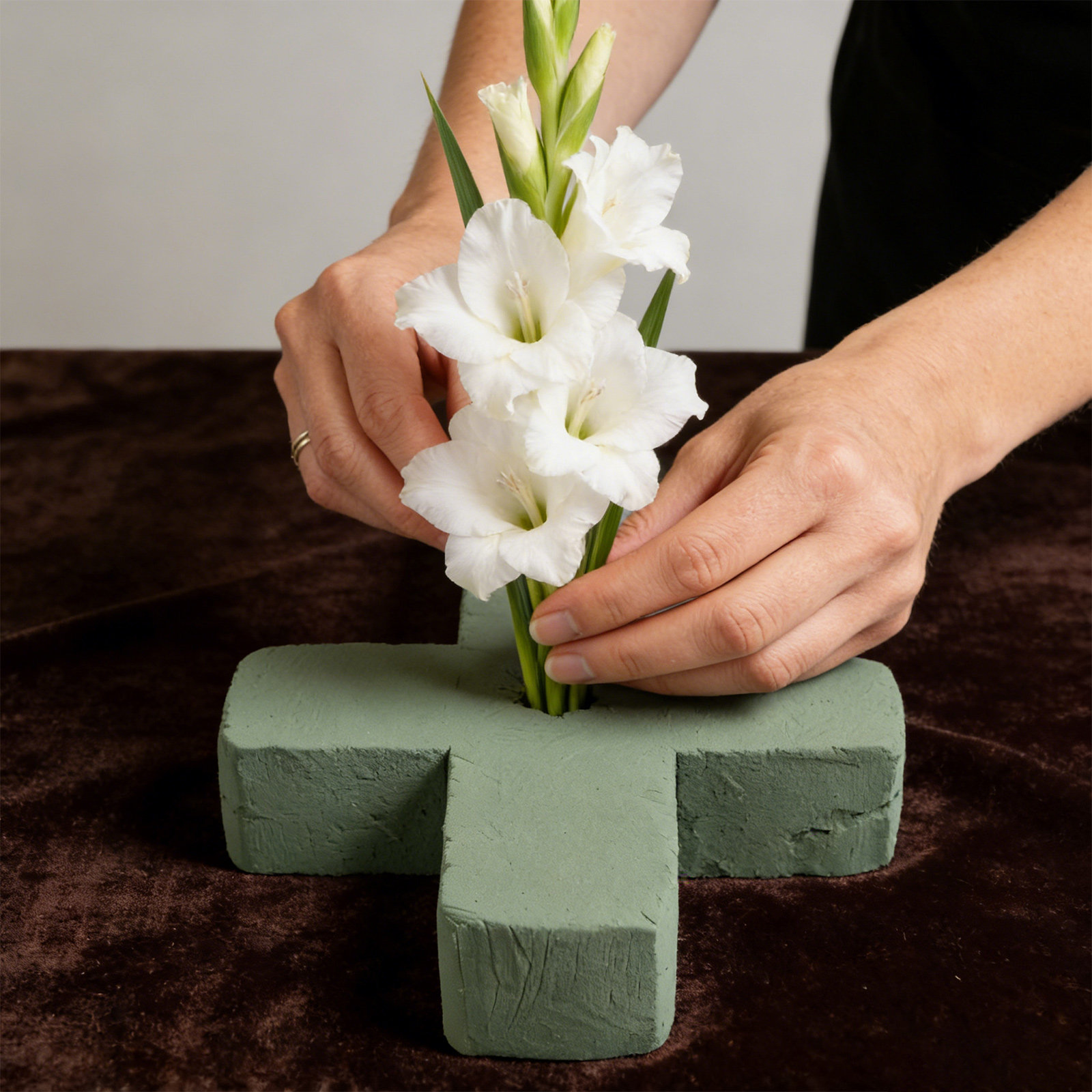 3Pcs Cross Floral Foam Cemeter - The Florist Supply ulasan dan harga