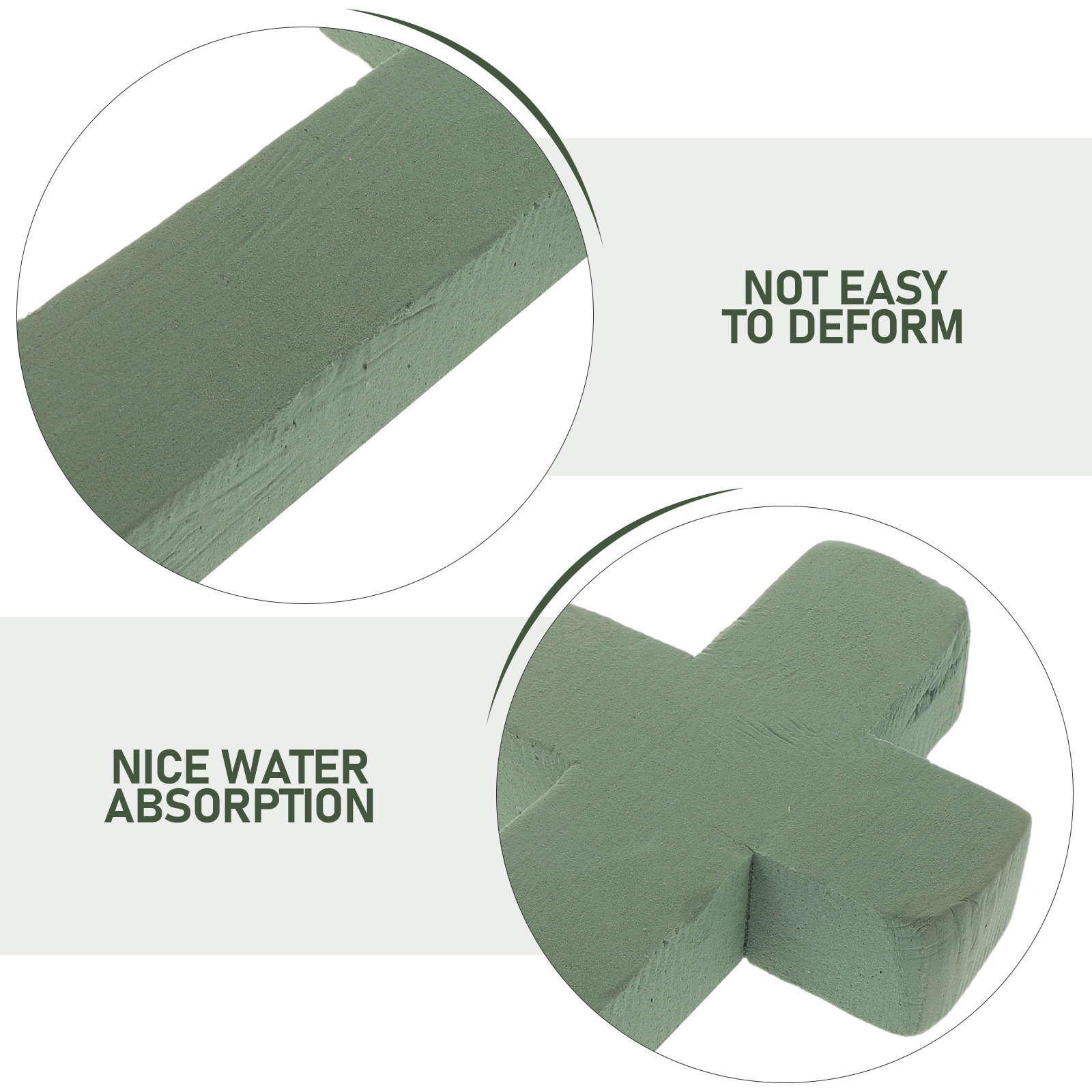 3Pcs Cross Floral Foam Cemeter - The Florist Supply ulasan dan harga